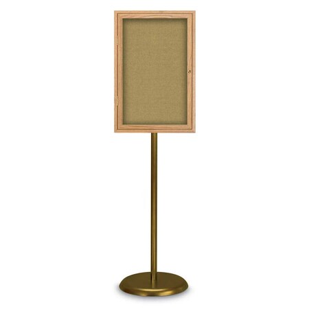 United Visual Products Corkboard, Triple Door, Radius Frame, 72x36", White/Surf UV7005-WHITE-SURF